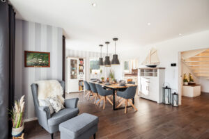 Backstein Huus – Ess- & Wohnzimmer
